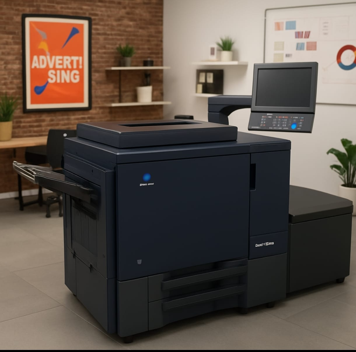 Máquina de impressão da Druken Brasil